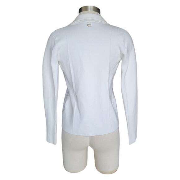 Cruciani Knit Sweater White 40 Small 4 - Picture 2 of 10